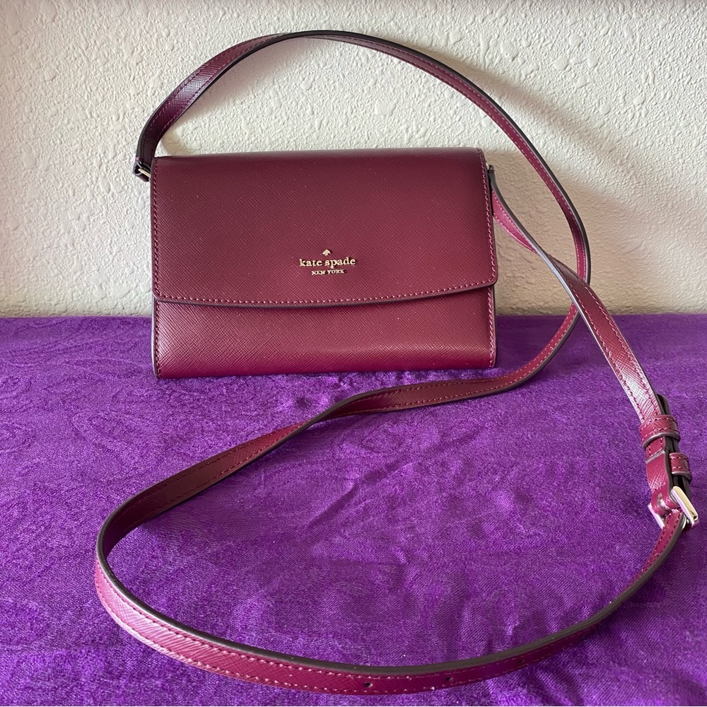 Kate Spade Plum Crossbody Bag